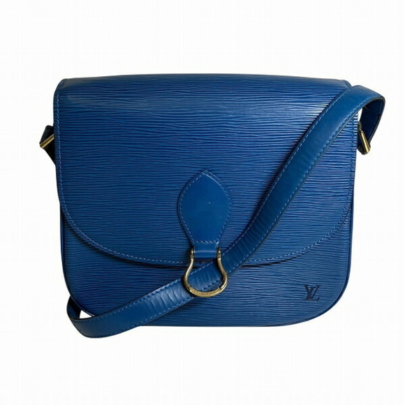 Louis Vuitton Epi Toledo Blue Saint-Cloud M52195 Shoulder Bag for Women - Picture 1 of 9
